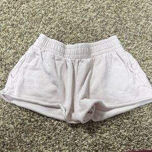 Garage Light Pink Athletic Shorts